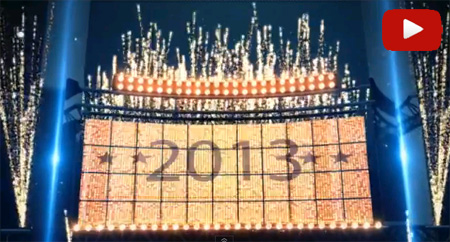 V25. Happy New Year Count down 2013 free video